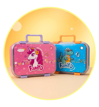 Famyo Bento Lunch Box for Kids - Image 1