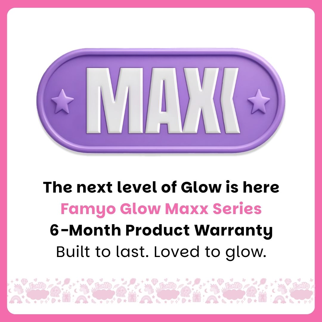 Famyo June the Unicorn Glow Bedsheet for Kids – King Size Fitted Bedsheet Set | Glow Maxx Series | Premium Microfiber (300 TC)