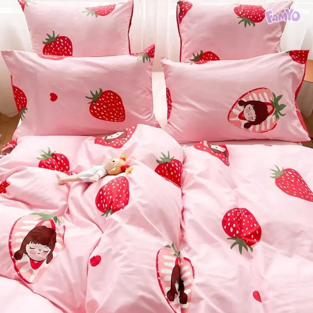Bedroom Decor Ideas for kids bedding set with pillows