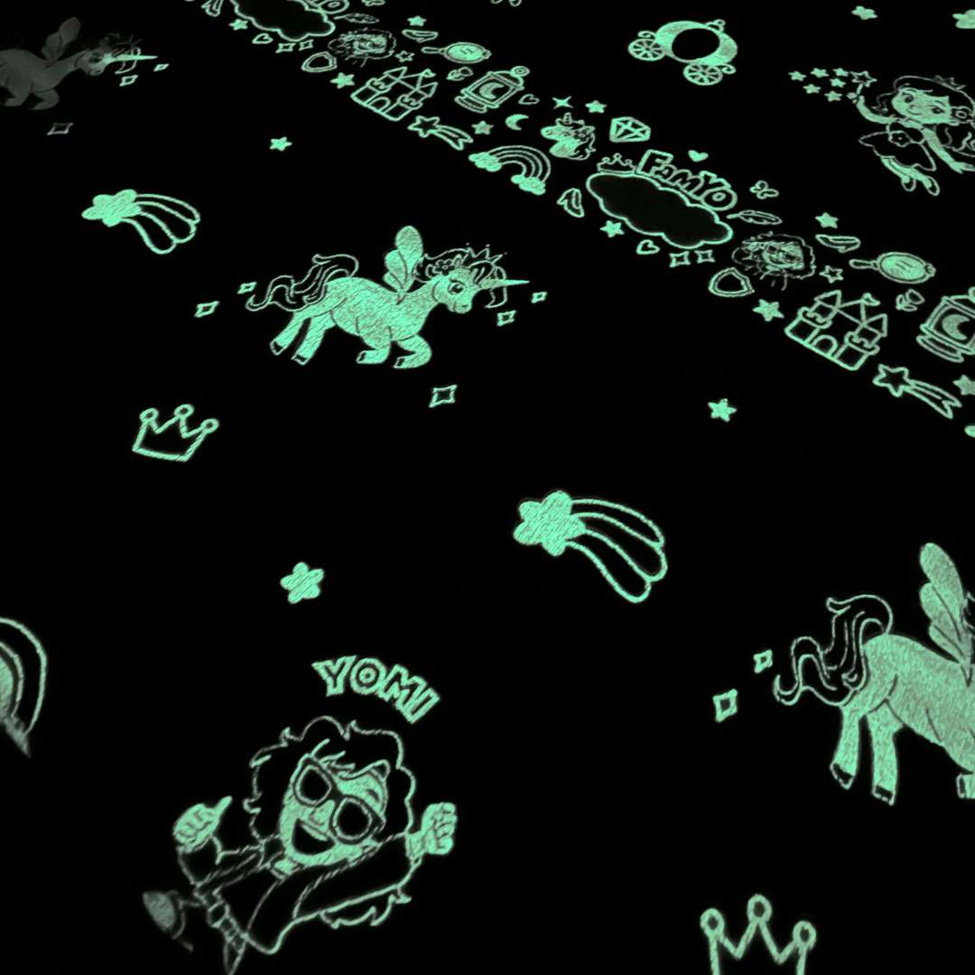 June the Unicorn Glow Blanket by Famyo – Soft Kids Blanket, Perfect Gift for Kids 0-15 years