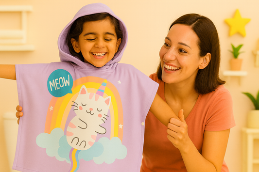 Why a Poncho Kids Towel Makes Bath Time Magical