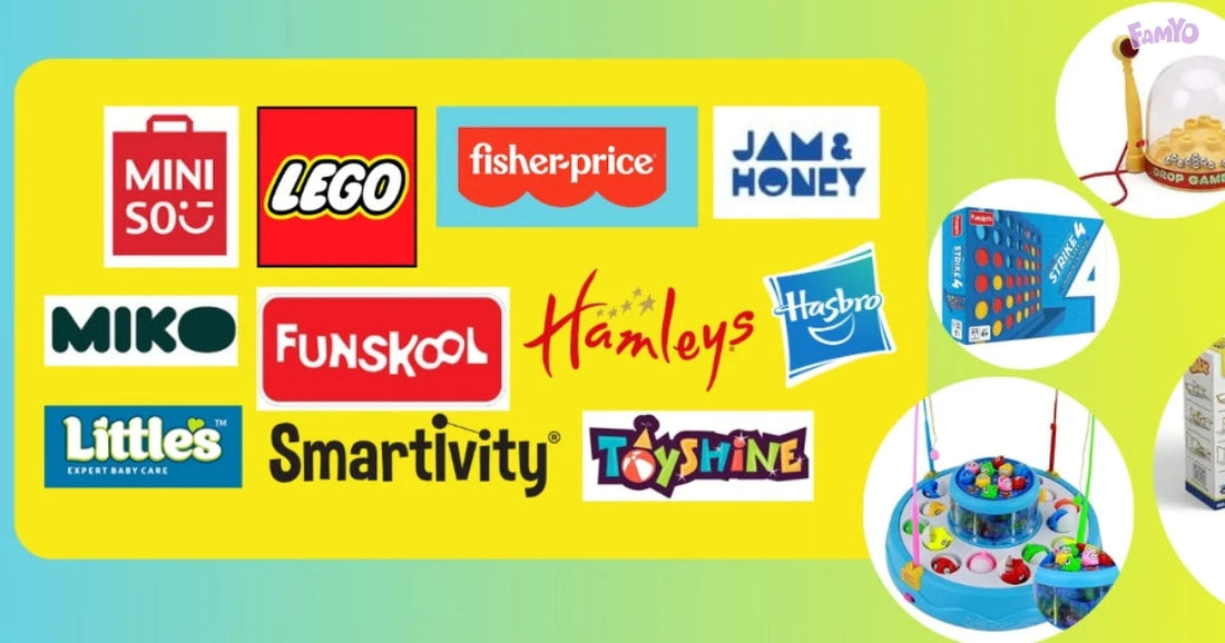Top kids brands in India for clothing, bedding, and baby essentials in 2025 – including D2C labels like Famyo, Hopscotch, and more.
