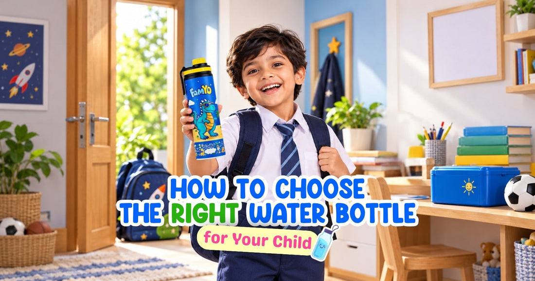 How to Choose the Right Water Bottle for Your Child?