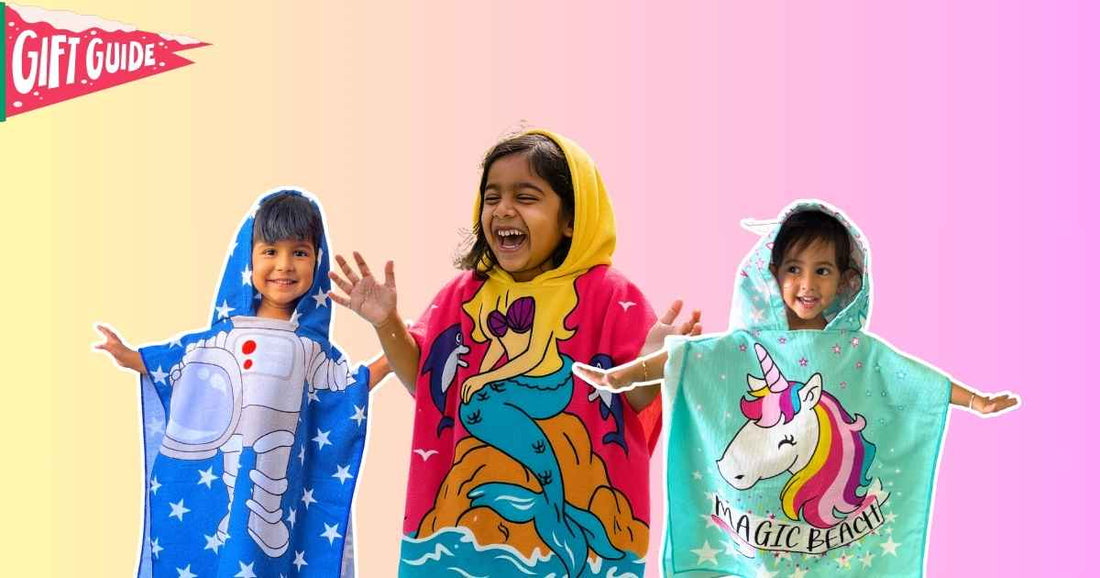 Famyo Gift Guide | Poncho Towel Kids