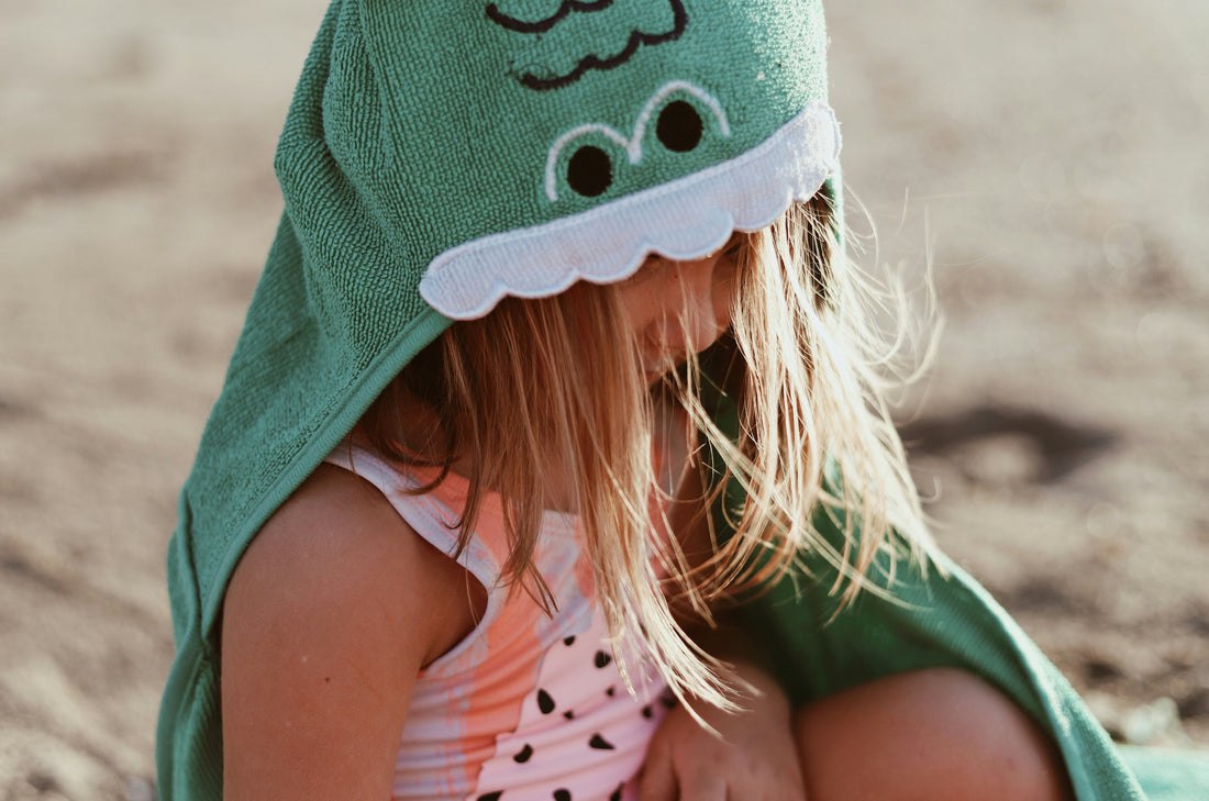 Poncho Towel for Kids