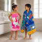 June the Unicorn & Rexy the Dino Kids Towel Combo | Quick-Dry Microfiber Bath, Beach & Pool Towels for Kids