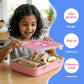 Famyo Bento Lunch box for kids - tffin box for school kids - weights 50 grams, stores 950 ml, stainless steel material