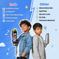 Famyo Leo the Astronaut 900 ml for kids - school essentials - perfect for kids - water bottle