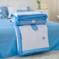 4pc Kids Bed Set – King Size Fitted Bedsheet , Comforter Cover & 2 Pillow Covers | Milk & Chocolate Theme Famyo Shop WH