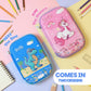 Famyo Dinosaur and Unicorn Pencil pouch