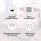 3pc King Size Bedsheet Set – Fitted Bedsheet & 2 Pillow Covers | Dreamy Unicorn World Kids Bedding Famyo Shop WH