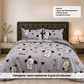 Cute Puppy 250TC King Bed Sheet Set (Set of 4 or Set of 5)