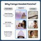 Purple Cat Unicorn Hooded Poncho Towel for Kids | Quick-Dry, Highly Absorbent Microfiber Bath Towel