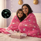 June the Unicorn Glow Blanket from Famyo Glow Maxx Series – Soft Kids Blanket, Perfect Gift for Kids 0-15 years Famyo Shop WH