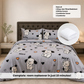 Cute Puppy 250TC King Bed Sheet Set (Set of 4 or Set of 5)