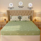Green Panda 250TC King Bed Sheet Set (Set of 4 or Set of 5)