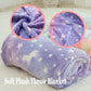 Purple Unicorn Glow in the Dark Blanket | Queen-Size,  80in x 60in