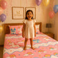 3pc King Size Bedsheet Set – Fitted Bedsheet & 2 Pillow Covers with Zip | Dreamy Unicorn World Kids Bedding Famyo Shop WH