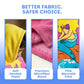 Mira Mermaid Glow Blanket & Pink Mermaid Hooded Towel Combo for Kids | Bath & Bedtime Essentials | Gift Set for Kids