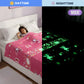June the Unicorn Glow Blanket from Famyo Glow Maxx Series – Soft Kids Blanket, Perfect Gift for Kids 0-15 years Famyo Shop WH