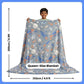 Rocket & Spaceship Glow Blanket & Pirate Baby Shark Poncho Towel Set for Kids | Birthday Gift & Return Gift