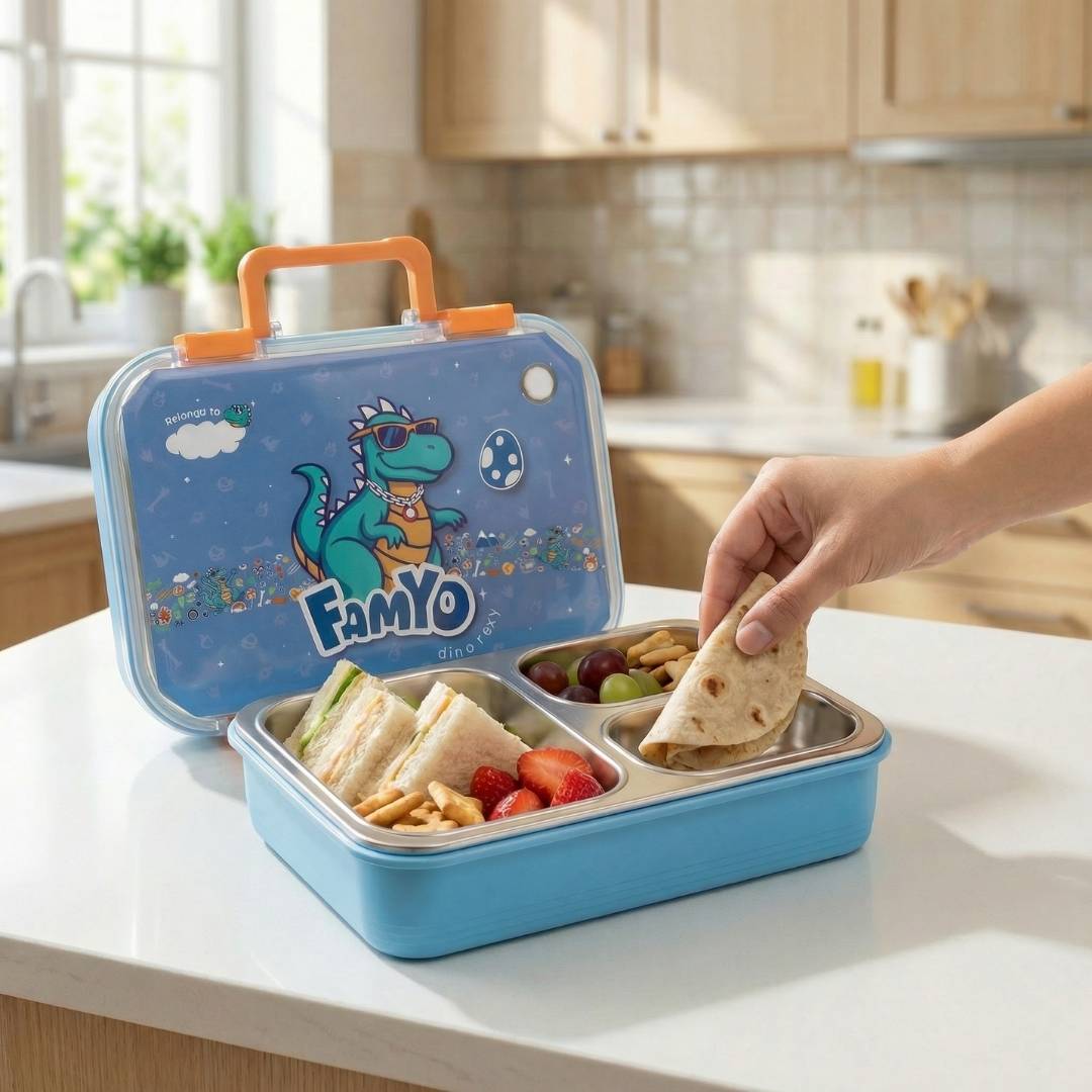 Famyo Bento Lunch box for kids - tffin box for school kids