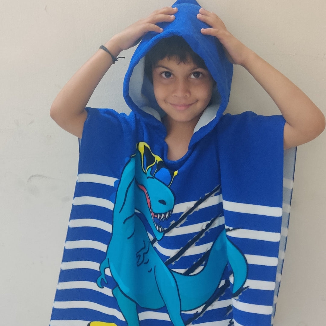 Cool Poncho Bath Robe Towels for Kids at lowest prices only @ Famyo. Shop 2 Poncho Towels @ Just Rs 999 with poncho999