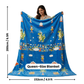 Famyo glow blanket is queen size - 6.5ft/ 4.9ft