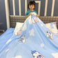 4pc Kids Bed Set – King Size Fitted Bedsheet , Comforter Cover & 2 Pillow Covers | Milk & Chocolate Theme Famyo Shop WH