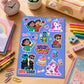 sticker sheet for kids