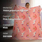 Fairy Unicorn Glow Blanket & June Unicorn Glow Bedsheet Set for Kids | Glow in the Dark Bedding Combo | Birthday Gift & Return Gift