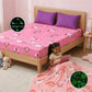 Fairy Unicorn Glow Blanket & June Unicorn Glow Bedsheet Set for Kids | Glow in the Dark Bedding Combo | Birthday Gift & Return Gift