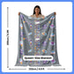 Famyo Leo Astronaut Glow in the dark blanket - all season blanket for kids - queen size