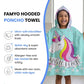 Rexy the Dino & Magic Beach Pink Unicorn Poncho Towels – Set of 2 | Quick-Dry Microfiber Hooded Towels for Kids (1–7 Years)