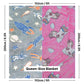 Glow in the dark blanket bundle by Famyo – dreamy unicorn and rocket designs