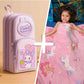Famyo Gift Set – Cute Fairy Glow Blanket + Cute Pink Rabbit Pencil Pouch