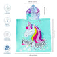 Magic Beach Pink Unicorn Poncho Towel for Kids, 1-7 Years | Perfect for Gifting | Kids Bath Towels Famyo Shop WH