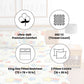 3pc King Size Bedsheet Set – Fitted Bedsheet & 2 Pillow Covers | Space Bedsheet Set Famyo Shop WH