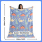 Rexy the Dino glow bedsheet and Blue Dino glow in the dark quilt, blanket and AC comforter set for kids with soft flannel fabric, king size glow bedsheet, queen size blanket, skin-safe glow technology, lightweight all-season comfort, and ideal for bedtime, kids' rooms, sleepovers, and gifting.