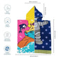 Famyo Poncho Towel Set of 2, Bundle Offer - Astro & Pink Mermaid