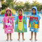 Rexy the Dino, June the Unicorn & Crocodile Poncho Towels – Set of 3 | Quick-Dry Microfiber Hooded Kids Towels (1–7 Years)