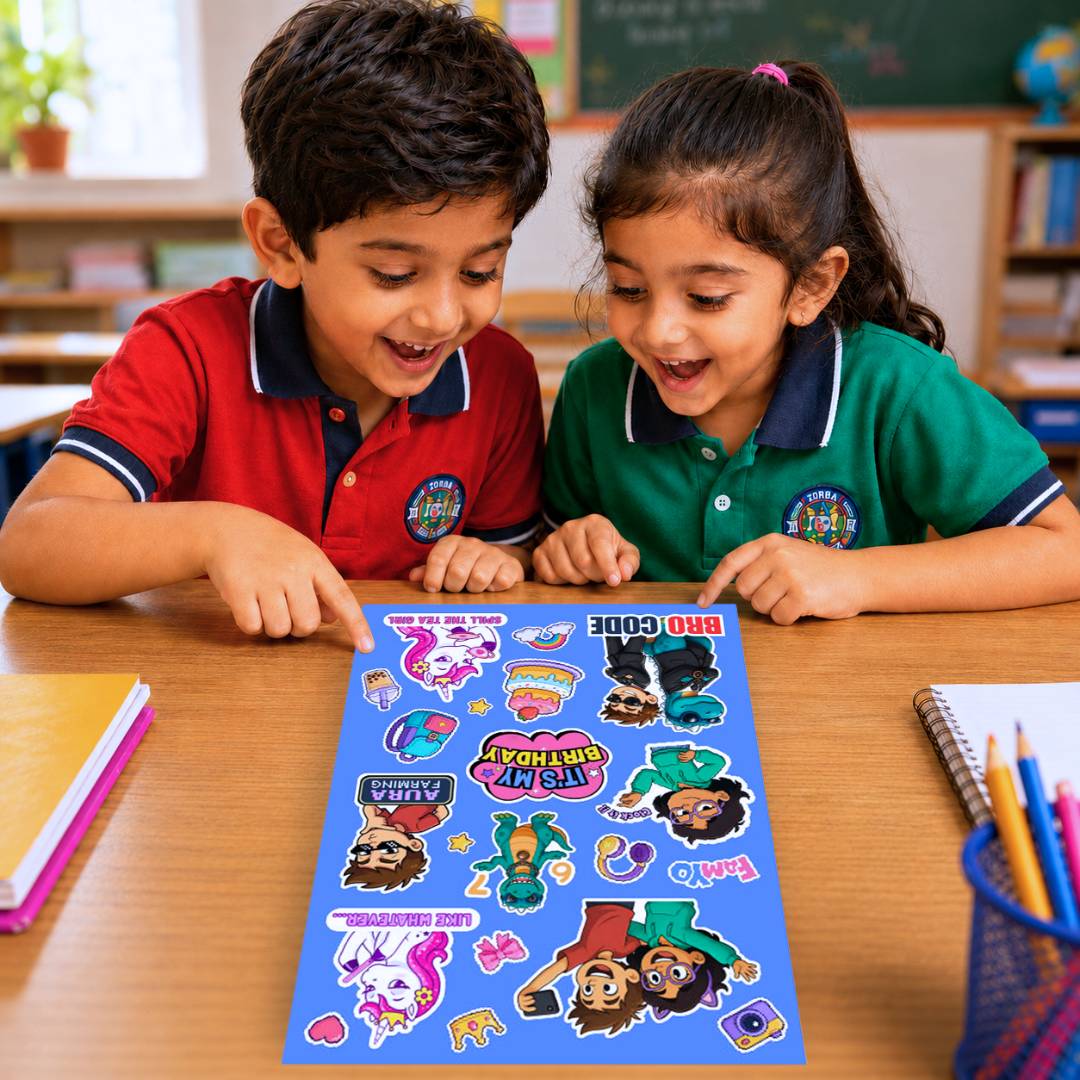 Sticker Sheet for kids