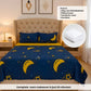Moon & Star 250TC King Bed Sheet Set (Set of 4 or Set of 5)