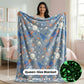 Rocket & Spaceship Glow Blanket | Soft Flannel AC Blanket for All-Season | Perfect Gift for Kids