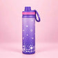 Kids stainless steel water bottle available in June the Unicorn, Rexy the Dinosaur, Leo the Astronaut, Dark Blue Astronaut, and Lavender Unicorn designs, featuring a 900 ml capacity, ideal for school, travel, and everyday hydration.