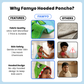 Crocodile Poncho Bath Towel for Kids, 1-7 years, 60 x 60cm | 100% Cotton, Skin-Friendly Microfiber Hooded Toddler Pool Towel | Quick-Drying, Water Absorbing, Full-Size Bathrobe