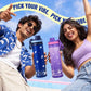 Kids stainless steel water bottle available in June the Unicorn, Rexy the Dinosaur, Leo the Astronaut, Dark Blue Astronaut, and Lavender Unicorn designs, featuring a 900 ml capacity, ideal for school, travel, and everyday hydration.