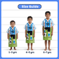 Football Poncho Towel for Kids | Hooded Bath Towels for Boys & Girls | 60 x 60cm Toddler Pool Towel with Hood, 1-7 years