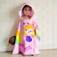 Princess Rainbow Girl Poncho Bath Towel for Kids. Cool Poncho Bath Robe Towels for Kids at lowest prices only @ Famyo. Shop 2 Poncho Towels @ Just Rs 999 with poncho999