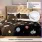 Astronaut in Space 250TC King Bed Sheet Set (Set of 4 or Set of 5)